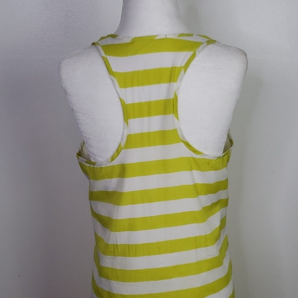 Newbury Kustom Yellow and White Womens Dress, Sz M - Picture 5 of 7